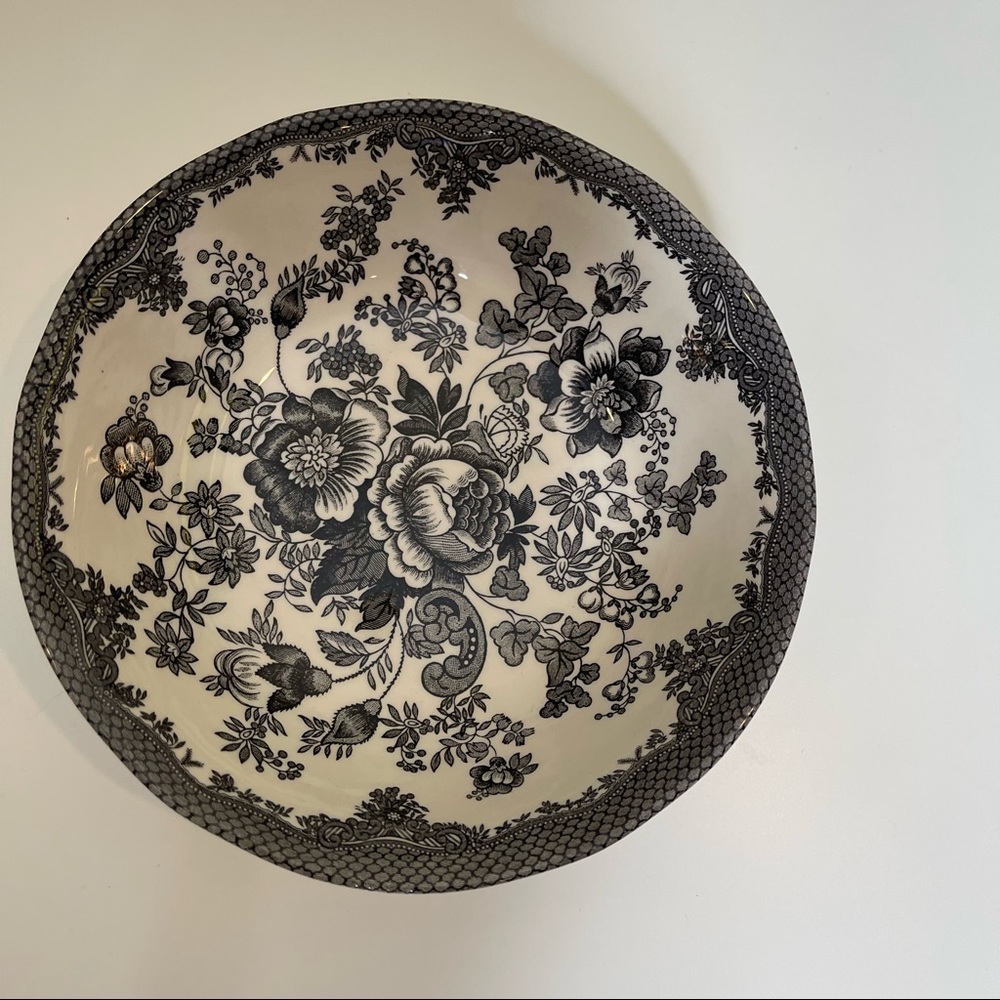 Royal Stafford Pottery White And Black bowl